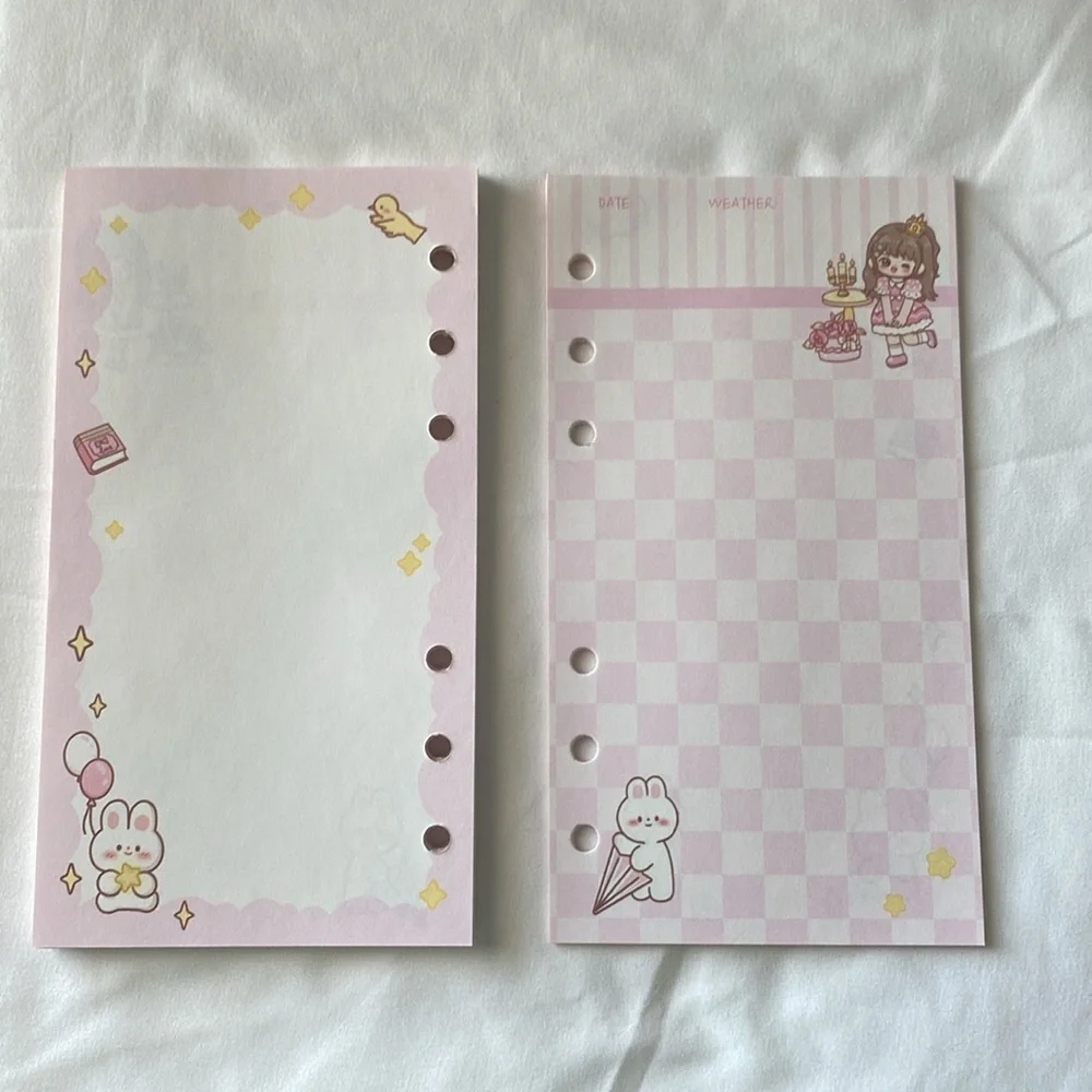 A6 Planner Kawaii Princess Pink - Picture 10 of 12